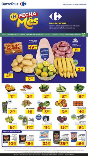 Promoções de Supermercados em Álvares Machado | FEIRA de Carrefour | 30/04/2024 - 01/05/2024