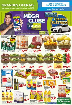 Catálogo Confiança Supermercados em Bauru | Ofertas Confiança Supermercados | 30/04/2024 - 02/05/2024