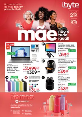 Promoções de Eletrônica e Magazines em Maranguape | Oferta Ibyte de Ibyte | 30/04/2024 - 12/05/2024