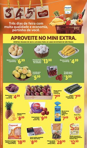 Promoções de Supermercados em Embu-Guaçu | Ofertas Mini Extra de Mini Extra | 30/04/2024 - 02/05/2024