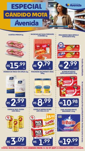 Promoções de Supermercados em Ibitinga | Oferta Supermercados Avenida de Supermercados Avenida | 30/04/2024 - 30/04/2024