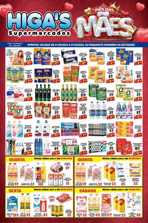 Catálogo Supermercado Higas em São Bernardo do Campo | Ofertas Supermercado Higas | 01/05/2024 - 07/05/2024
