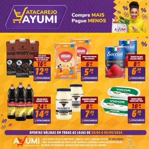Promoções de Supermercados em São Paulo | Oferta Ayumi Supermercados de Ayumi Supermercados | 30/04/2024 - 05/05/2024