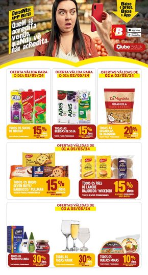 Catálogo Bistek Supermercados em Brusque | Ofertas Bistek Supermercados | 02/05/2024 - 05/05/2024