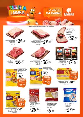 Promoções de Supermercados em Araranguá | Ofertas Giassi de Giassi Supermercados | 02/05/2024 - 02/05/2024