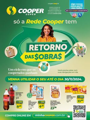 Promoções de Supermercados em Lontras | Tabloide Quinzenal de Cooper | 02/05/2024 - 14/05/2024
