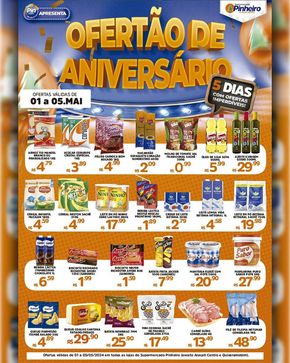 Promoções de Supermercados em Horizonte | Ofertas Pinheiro Supermercado de Pinheiro Supermercado | 02/05/2024 - 05/05/2024