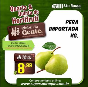 Catálogo São Roque Supermercados em Ibiúna | Clube Da Gente  | 02/05/2024 - 02/05/2024