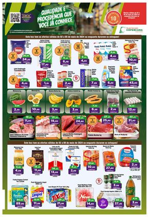 Promoções de Supermercados em Ituverava | Oferta Copercana de Copercana | 02/05/2024 - 08/05/2024