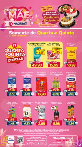 Promoções de Supermercados em Biritiba-Mirim | Super Terça de Nagumo | 02/05/2024 - 02/05/2024