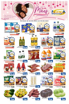 Catálogo Proença Supermercados em Santa Fé do Sul | Dia Das Mães Proença Supermercados | 02/05/2024 - 05/05/2024