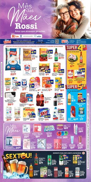 Catálogo Rossi Supermercados em Ferraz de Vasconcelos | Ofertas Rossi Supermercados | 02/05/2024 - 07/05/2024