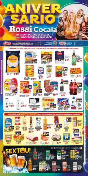 Catálogo Rossi Supermercados em Guarulhos | Ofertas Rossi Supermercados | 02/05/2024 - 07/05/2024