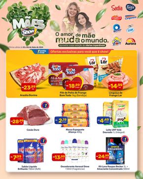 Promoções de Supermercados em Ceará-Mirim | Dia Das Mães de Super Show | 02/05/2024 - 06/05/2024