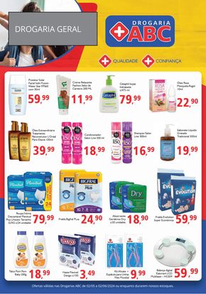 Catálogo Supermercados ABC em Arcos |  Folheto Mensal - Drogarias | 02/05/2024 - 02/06/2024