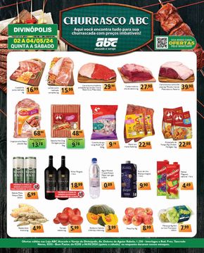 Catálogo Supermercados ABC em Divinópolis | Oferta de FDS Atacados - Divinópolis | 02/05/2024 - 04/05/2024