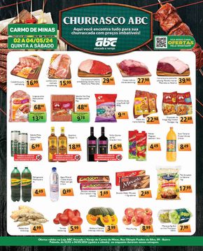 Catálogo Supermercados ABC em Ingaí | Oferta de FDS Atacados - São Lourenço | 02/05/2024 - 04/05/2024