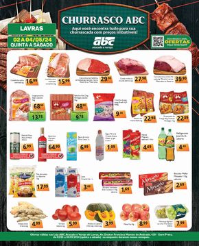 Promoções de Supermercados em Muzambinho |  Oferta de FDS Atacados - Lavras de Supermercados ABC | 02/05/2024 - 04/05/2024