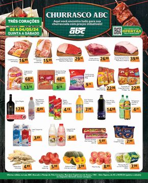 Catálogo Supermercados ABC em Três Corações | Oferta Supermercados ABC | 02/05/2024 - 04/05/2024