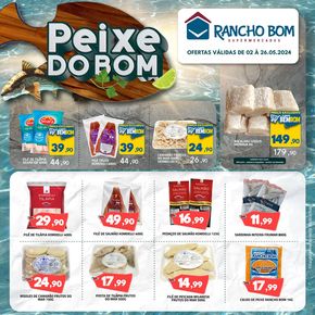 Catálogo Rancho Bom Supermercados em Jaraguá do Sul | Ofertas Rancho Bom Supermercados | 02/05/2024 - 26/05/2024