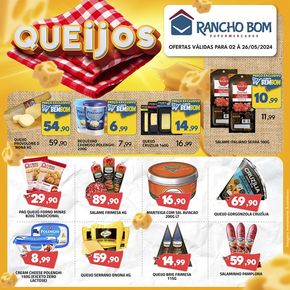Catálogo Rancho Bom Supermercados em Jaraguá do Sul | Ofertas Rancho Bom Supermercados | 02/05/2024 - 26/05/2024