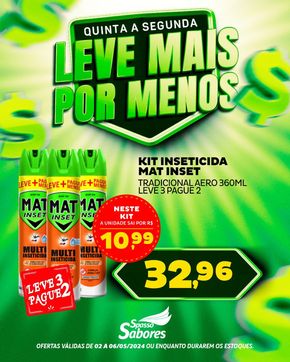Promoções de Supermercados em Espírito Santo do Pinhal | Quinta e Segunda  de Spasso Sabores | 02/05/2024 - 06/05/2024