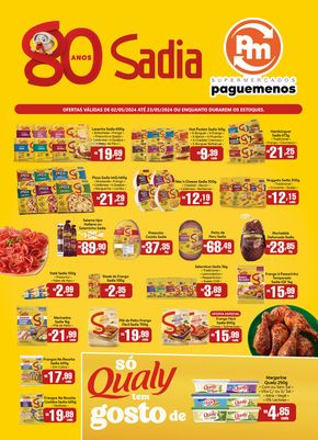 Promoções de Supermercados em Paulínia | Jornal de Ofertas  de Supermercados Pague Menos | 02/05/2024 - 23/05/2024
