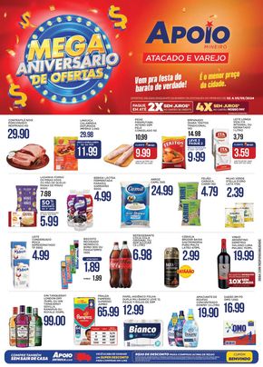 Promoções de Supermercados em Curvelo | MEGA ANIVERSÁRIO DE OFERTAS  de Apoio Mineiro | 02/05/2024 - 05/05/2024