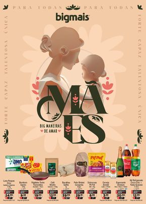 Catálogo Big Mais Supermercados em Governador Valadares | Ofertas Big Mais Supermercados | 02/05/2024 - 21/05/2024