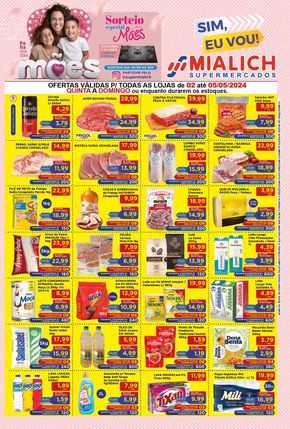 Promoções de Supermercados em Jardinópolis | Ofertas Mialich Supermercados de Mialich Supermercados | 02/05/2024 - 05/05/2024