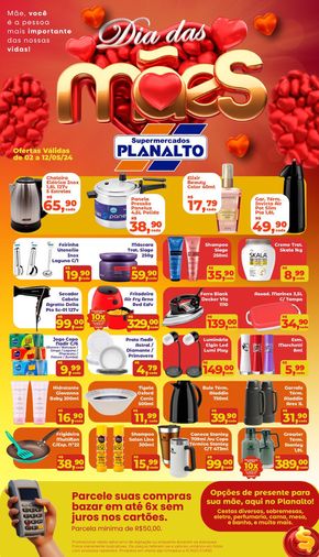 Catálogo Supermercados Planalto | Dia Das Mães | 02/05/2024 - 12/05/2024