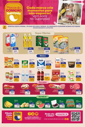 Promoções de Supermercados em Porto União | MARCAS DO CORAÇÃO de Superpão | 03/05/2024 - 09/05/2024