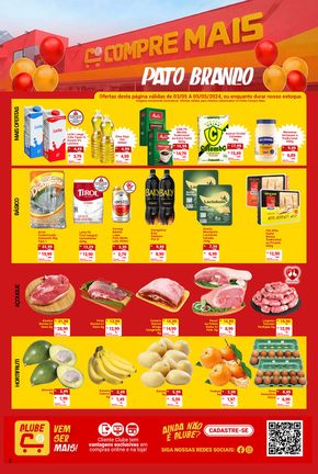 Promoções de Supermercados em São Lourenço do Oeste | GRANDES MARCAS  de Compre Mais | 03/05/2024 - 09/05/2024