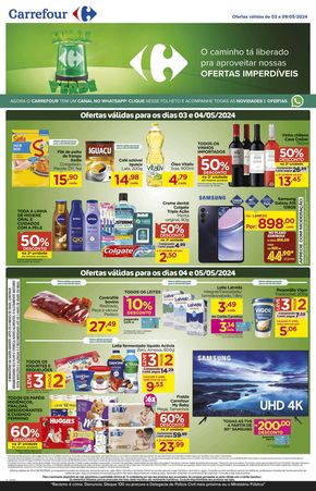 Promoções de Supermercados em Bombinhas | DIA DAS MÃES de Carrefour | 03/05/2024 - 09/05/2024