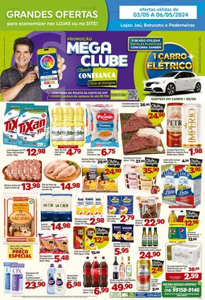 Catálogo Confiança Supermercados em Jaú | Ofertas Confiança Supermercados | 03/05/2024 - 06/05/2024
