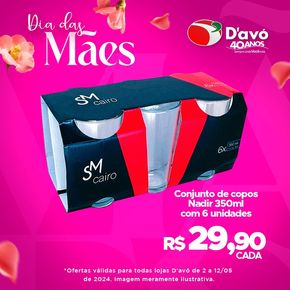 Promoções de Supermercados em Biritiba-Mirim | Dia Das Mães de D'avó Supermercado | 03/05/2024 - 12/05/2024