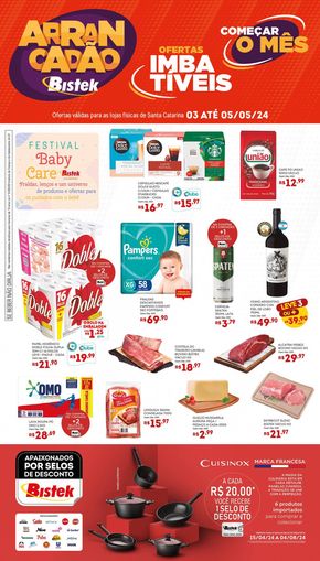Catálogo Bistek Supermercados em Navegantes | Ofertas Bistek Supermercados | 03/05/2024 - 05/05/2024