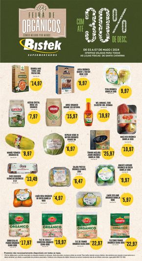 Catálogo Bistek Supermercados em Navegantes | Ofertas Bistek Supermercados | 03/05/2024 - 07/05/2024