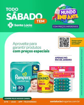 Promoções de Farmácias e Drogarias | Mundo Infantil  de Farmácia Santa Lúcia | 03/05/2024 - 04/05/2024