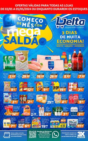 Catálogo Delta Supermercados em Nova América | Ofertas Delta Supermercados | 03/05/2024 - 05/05/2024