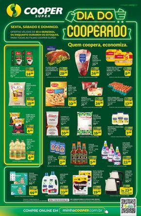 Promoções de Supermercados em Guabiruba | Dia do Cooperado SUPER de Cooper | 03/05/2024 - 05/05/2024