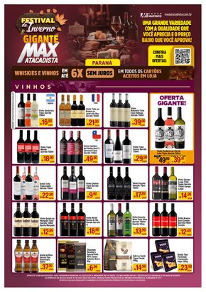 Promoções de Supermercados em Corbélia | Ofertas Max Atacadista de Max Atacadista | 03/05/2024 - 31/05/2024