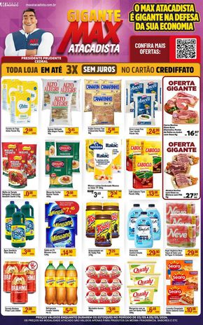 Promoções de Supermercados em Pirapozinho | Ofertas Max Atacadista de Max Atacadista | 03/05/2024 - 05/05/2024