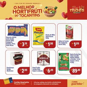 Catálogo Quartetto Supermercados em Porto Nacional | Ofertas Quartetto Supermercados | 03/05/2024 - 05/05/2024