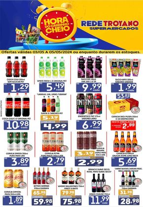 Catálogo Rede Troyano de Supermercados em Dracena | HORA DO CARRINHO CHEIO | 03/05/2024 - 05/05/2024