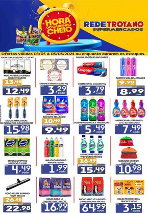 Catálogo Rede Troyano de Supermercados em Dracena | HORA DO CARRINHO CHEIO  | 03/05/2024 - 05/05/2024