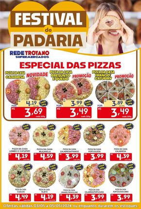 Catálogo Rede Troyano de Supermercados em Dracena | FESTIVAL DE PADARIA  | 03/05/2024 - 05/05/2024