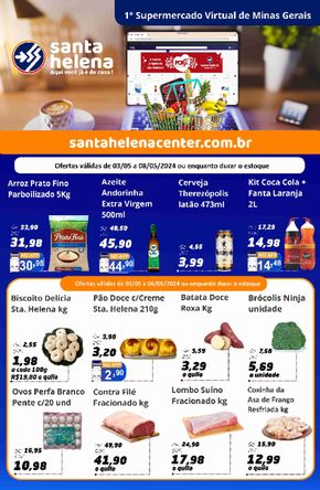 Catálogo Supermercados Santa Helena em Sete Lagoas | Oferta Supermercados Santa Helena | 03/05/2024 - 08/05/2024