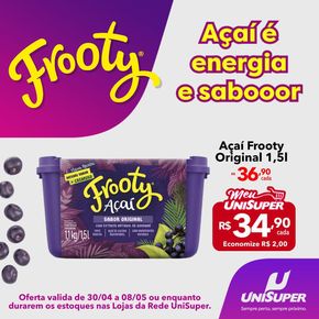 Promoções de Supermercados em Portão | Ofertas UniSuper de UniSuper | 03/05/2024 - 08/05/2024