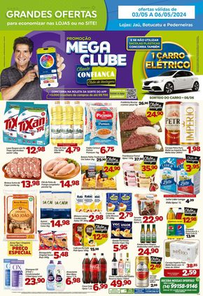 Catálogo Confiança Supermercados em Jaú | Grandes Ofertas Confiança Supermercados | 03/05/2024 - 06/05/2024